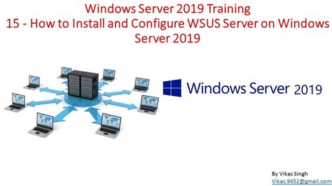 How to Install and Configure WSUS on Windows Server 2019