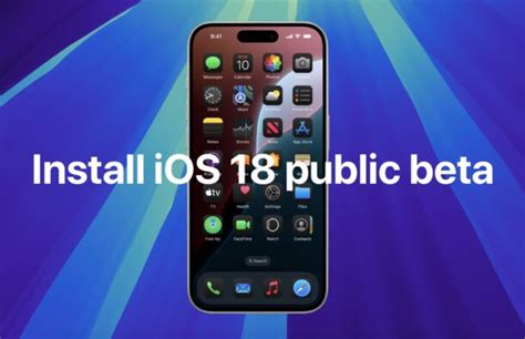 How to Install iOS 18 Public Beta