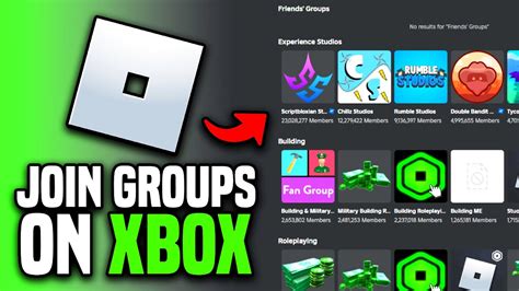 How to Join a group on Roblox on Xbox - YouTube