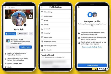 How to Lock Your Facebook Profile on Android and iOS
