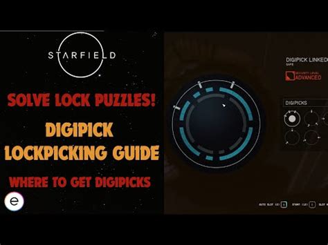 How to Lockpick a Safe in Starfield Using Digipicks