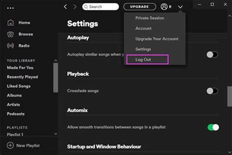 How to Log Out All Devices From Spotify On Desktop