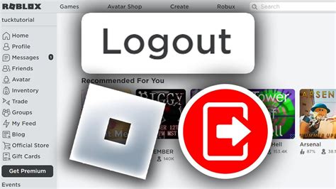 How to Logout of Roblox - Gameophobic