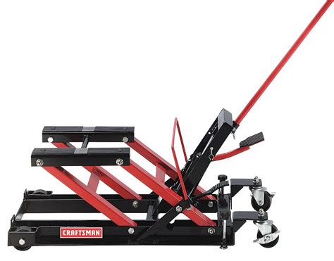 How to Lower Craftsman Motorcycle Jack