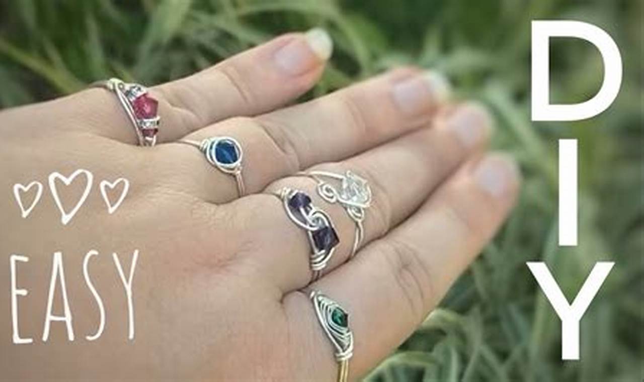 How to Make Easy DIY Rings with Wire
