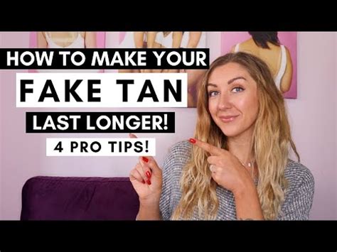 How to Make Fake Tan Last Longer