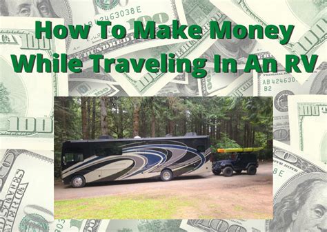 How to Make Money While Traveling in an RV