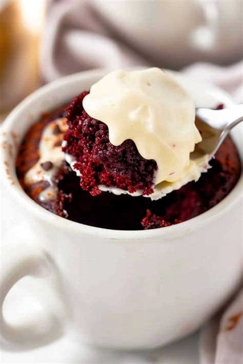 How to Make Red Velvet Mug Cake