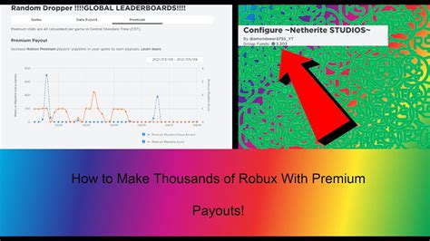 How to Make Thousands of Robux with Premium Payouts! - YouTube