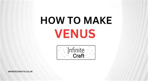 How to Make Venus in Infinite Craft