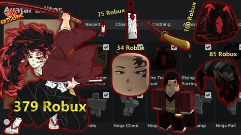 How to Make Yoriichi Tsugikuni Avatar in Roblox #robloxanime 