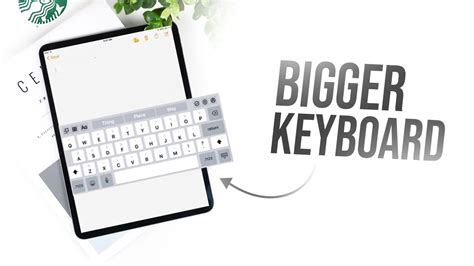How to Make Your iPad Keyboard Full Size