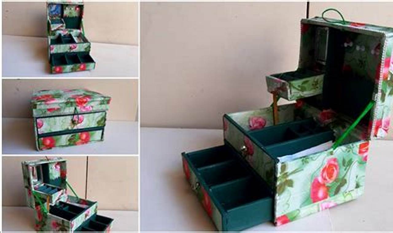 How to Make a Cardboard Jewelry Box