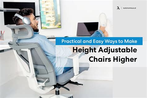 How to Make a Chair Taller