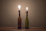 How to Make a Chimney for a Wine Bottle Lamp