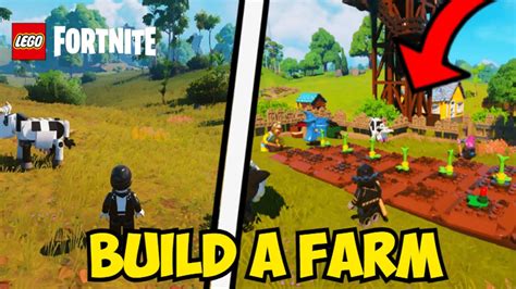How to Make a Farm in LEGO Fortnite