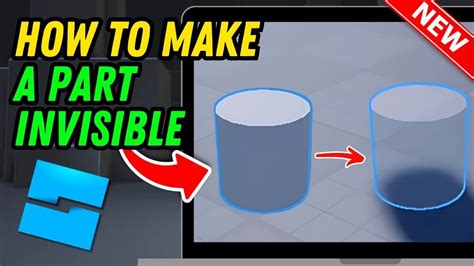 How to Make a Part Invisible on Roblox Studio - YouTube