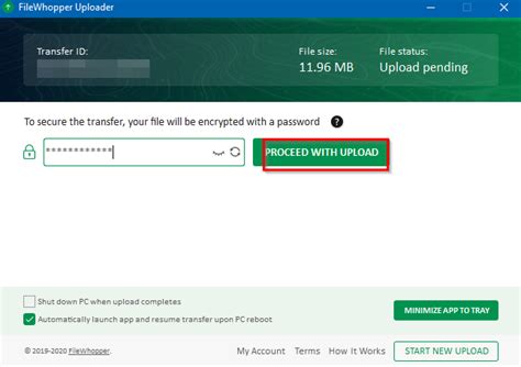 How to Make a Transfer Using FileWhopper