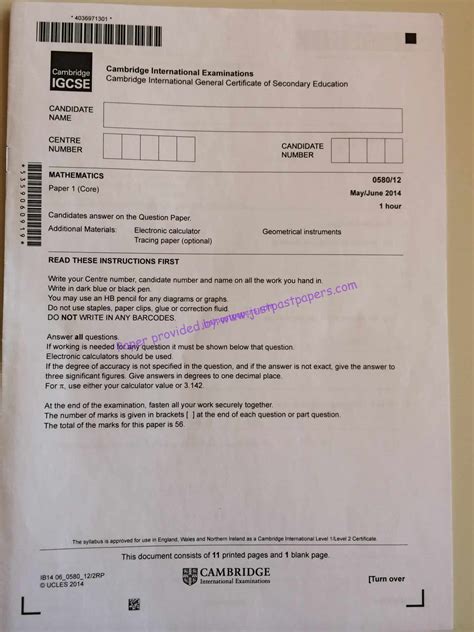 How to Make the Most of Your Past Papers