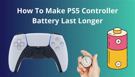 How to Make the PS5 Controller Battery Last Longer