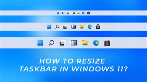 How to Make the Taskbar Larger