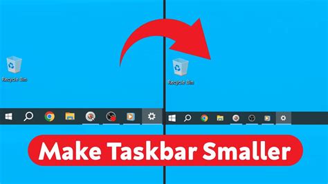 How to Make the Taskbar Smaller in Windows 10