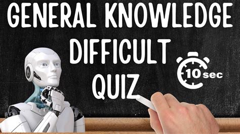 How to Master Hard General Knowledge Questions