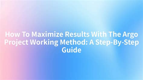 How to Maximize Results: The Correct Application Method