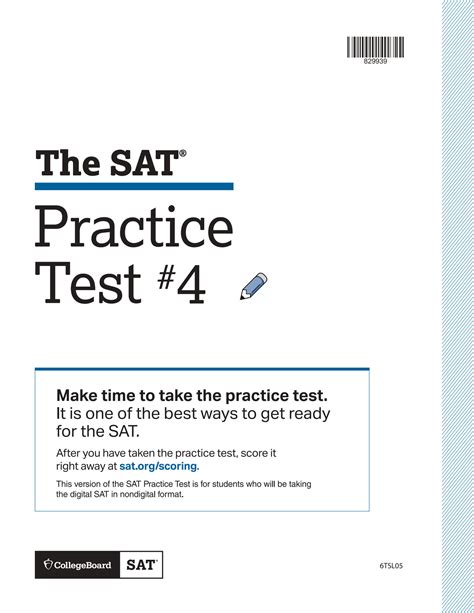 How to Maximize Your Experience with Sat Practice Test 4