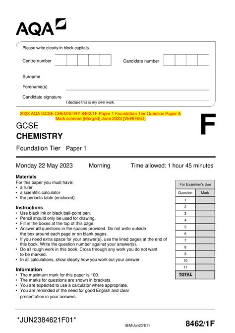How to Maximize Your Practice with Aqa Chemistry Past Papers