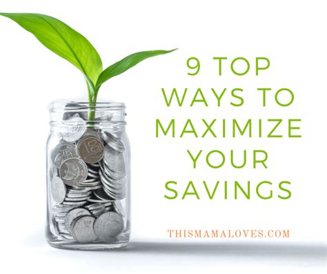 How to Maximize Your Savings