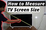 How to Measure TV Sizes Dimensions