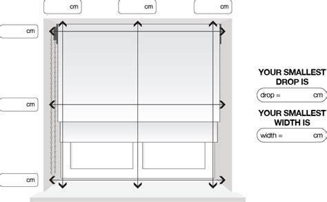 How to Measure for Roman Blinds