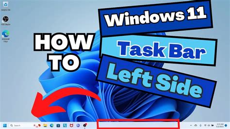 How to Move the Windows 11 Taskbar to the Left