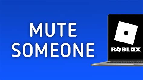 How to Mute Someone on Roblox (NEW UPDATE in 2020) - YouTube