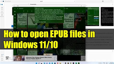How to Open EPUB Files on Windows