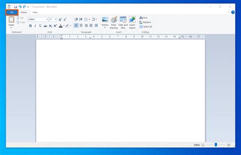 How to Open Existing or Create New Files in WordPad