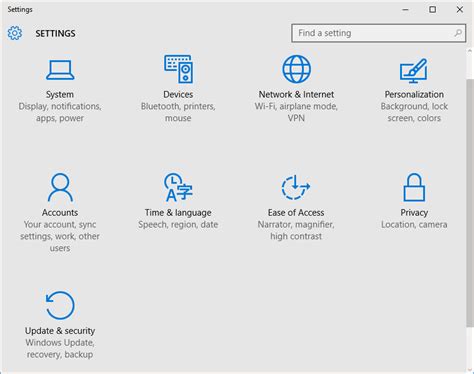 How to Open Settings app in Windows 10