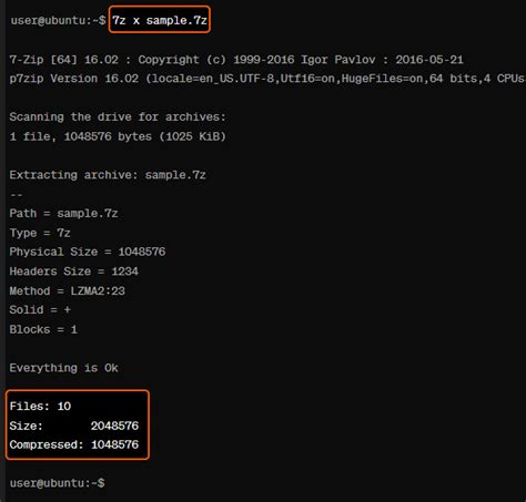 How to Open and Extract 7z Files in Linux