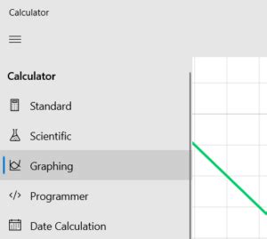 How to Open the Graphing Calculator in Windows 11