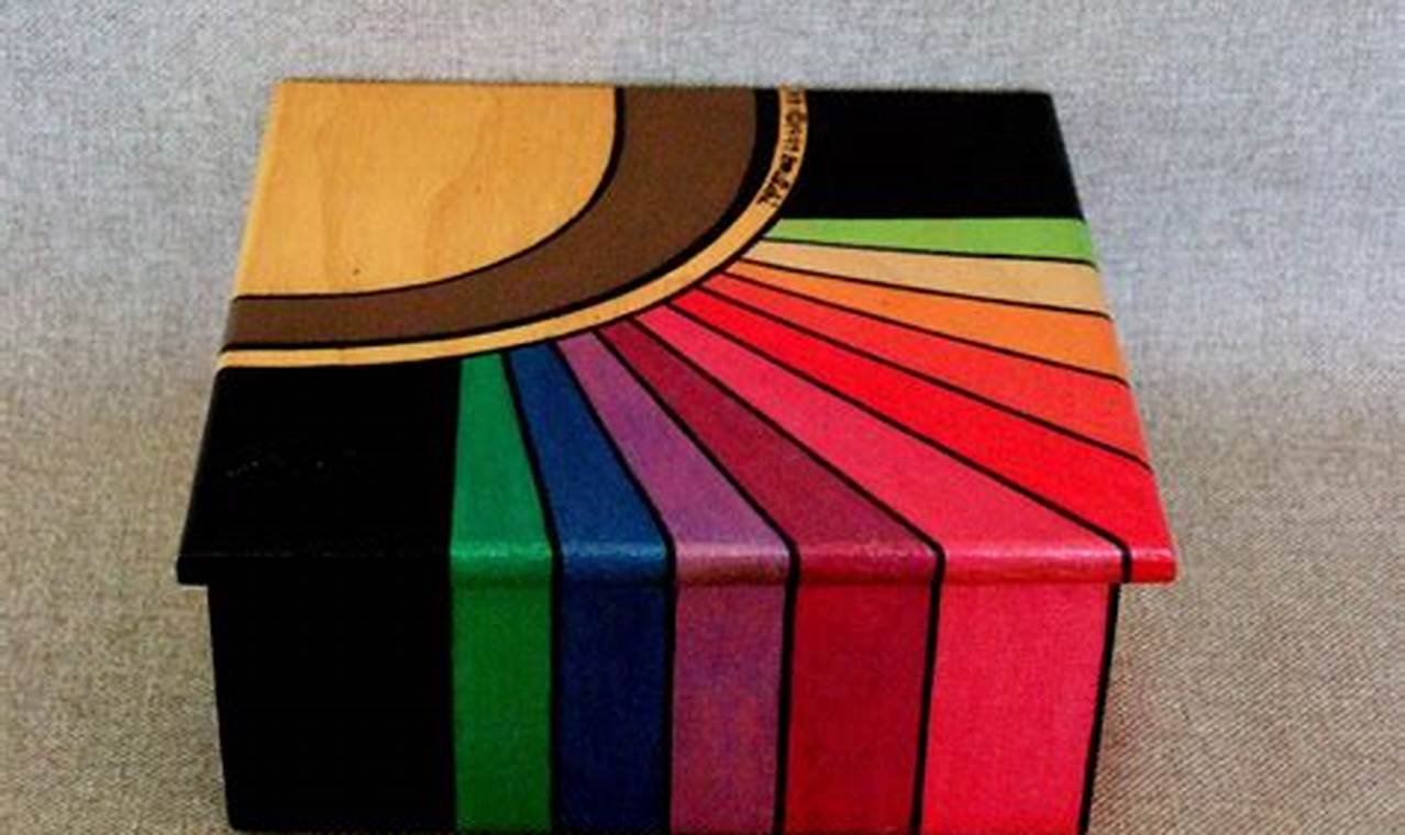 How to Paint Wood for a DIY Jewelry Box