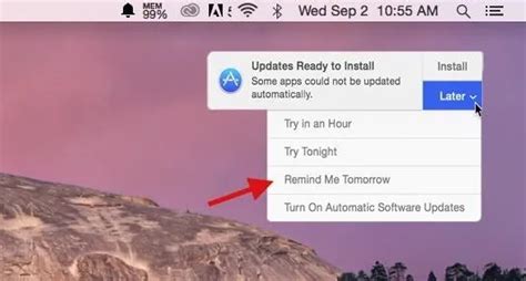 How to Permanently Disable Software Update Notifications on Mac