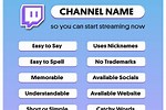 How to Pick a Good Username for Twitch