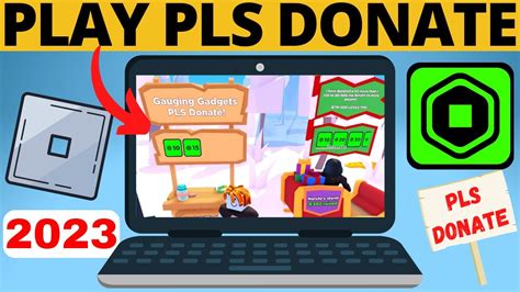 How to Play Pls Donate on Roblox - Setup Pls Donate Stand - 2023 