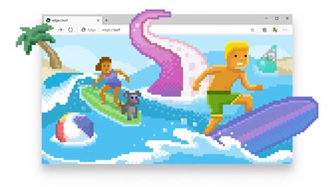 How to Play Surfing Game in Edge