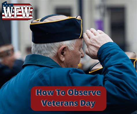 How to Properly Observe Veterans Day
