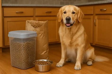 How to Properly Store Dog Food