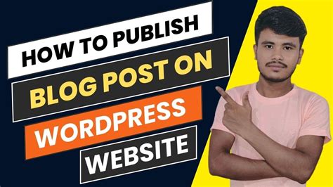 How to Publish a Post