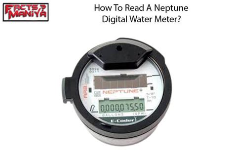 How to Read a Neptune Water Meter