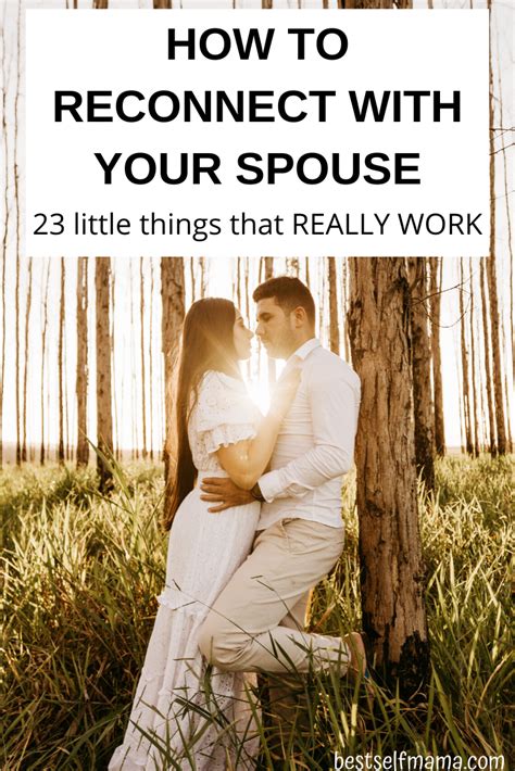 How to Reconnect with Your Spouse